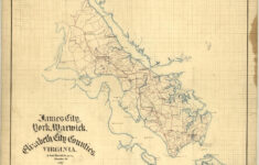 James City, York, Warwick, And Elizabeth City Counties, Virginia with regard to Map of James City County Virginia