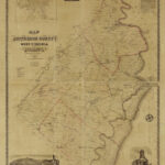 Jefferson County Map 1883 West Virginia   Old Wall Map With Inside Map Of Jefferson County West Virginia