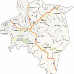 Kanawha County Map, West Virginia   Us County Maps In Kanawha County West Virginia Map