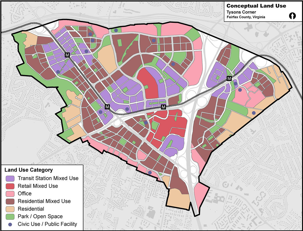 Land Use Map Of Tysons Corner | Tysons Corner Conceptual Lan… | Flickr regarding Map of Tysons Corner Virginia