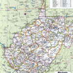 Large Detailed Administrative Divisions Map Of West Virginia State Inside Map Of Towns In West Virginia