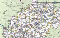 Large Detailed Administrative Divisions Map Of West Virginia State inside Map of Towns in West Virginia