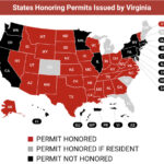 Last Chance To Obtain The Virginia Permit With An Online Course Within Virginia Concealed Carry Reciprocity Map