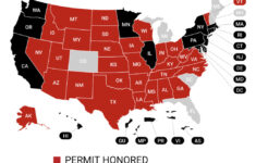 Last Chance To Obtain The Virginia Permit With An Online Course within Virginia Concealed Carry Reciprocity Map