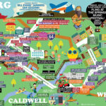 Lewisburg, White Sulphur Springs Wv Cartoon Map! – Hashtag West In Map Of Lewisburg West Virginia