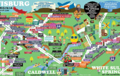 Lewisburg, White Sulphur Springs Wv Cartoon Map! – Hashtag West in Map of Lewisburg West Virginia