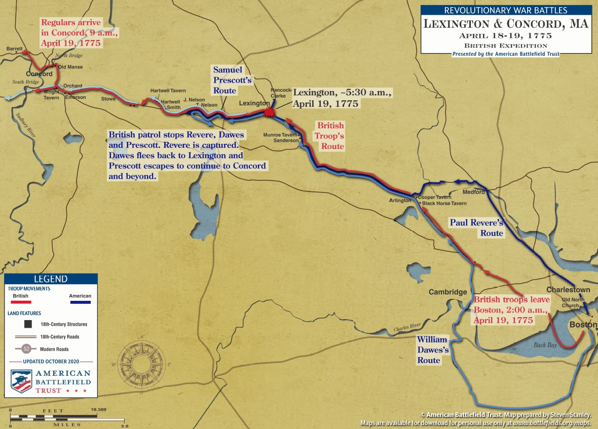 Lexington &amp;amp; Concord: 1775 Perspectives Lesson Plan | American for Short Video of Buckman West Virginia on a Map
