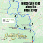 List Of Motorcycle Rides And Scenic Drives In West Virginia Pertaining To West Virginia Motorcycle Rides Map