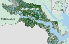 Lower James • Ecohealth Report Cards inside Map Of The James River In Virginia