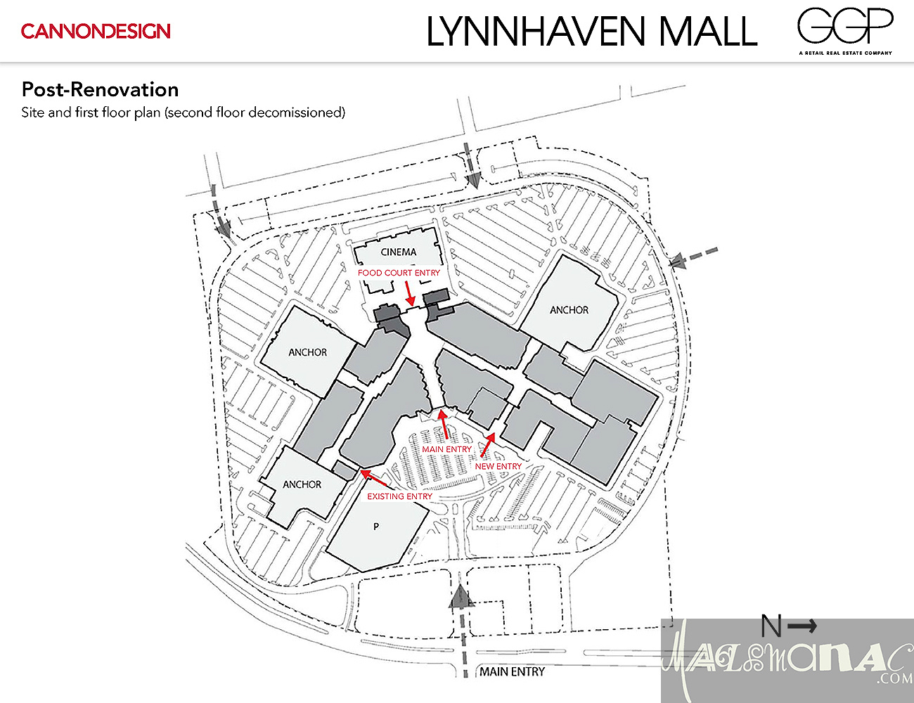 Mallmanac: Lynnhaven Mall, Virginia Beach, Va inside Map of Lynnhaven Mall Virginia Beach