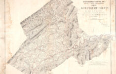 Map Of Botetourt County. | Library Of Congress pertaining to Map of Botetourt County Virginia
