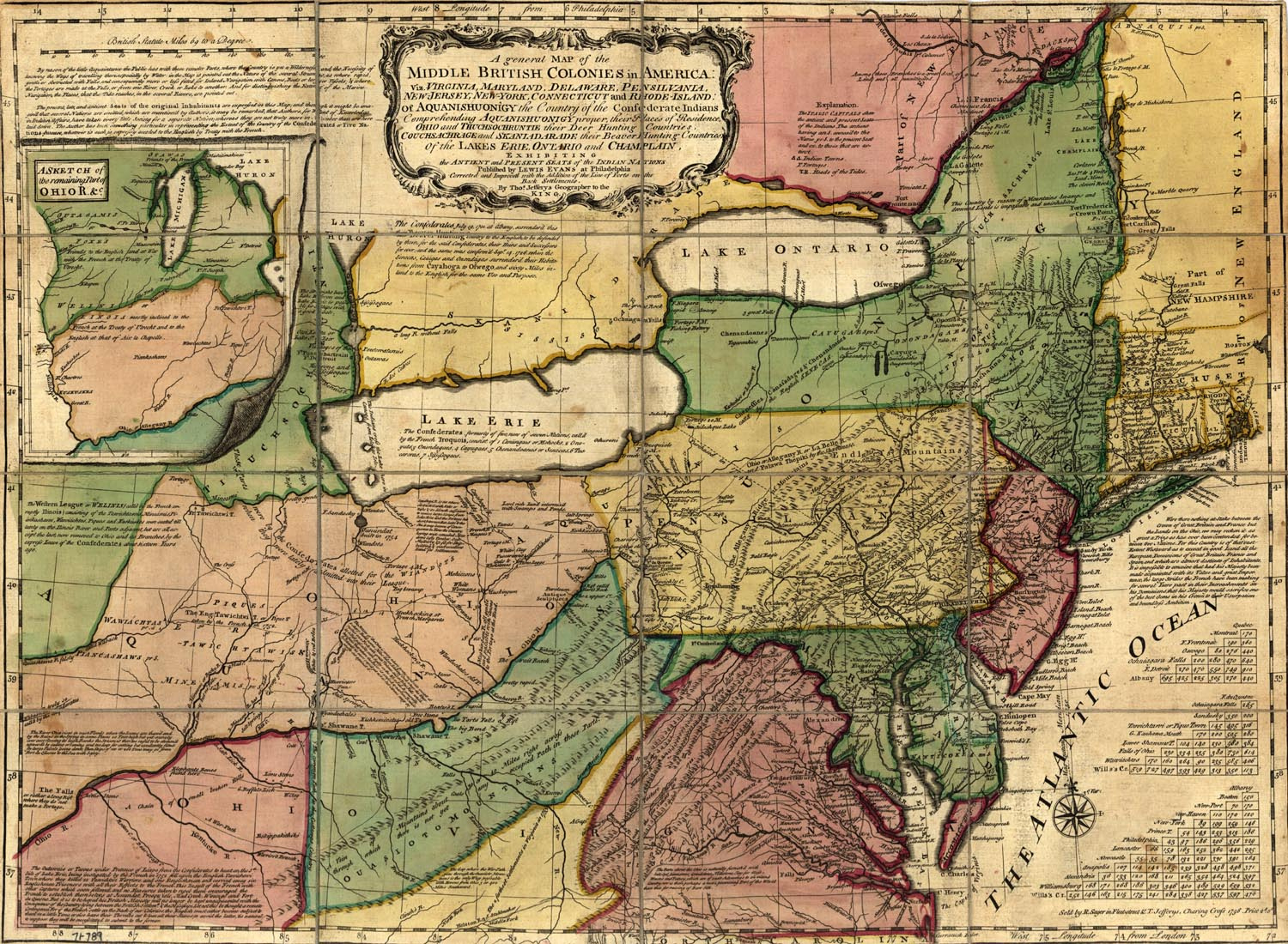 Map Of Colonial Virginia in Map of the Virginia Colony