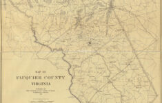 Map Of Fauquier County, Virginia | Library Of Congress with Map Of Fauquier County Virginia