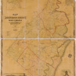 Map Of Jefferson County, West Virginia | Library Of Congress Within Jefferson County West Virginia Map