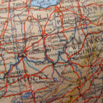 Map Of Kentucky, Ohio And West Virginia Stock Photo, Picture And In Map Of Kentucky And West Virginia