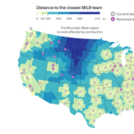 Map Of Minor League Baseball In 2021 For Minor League Baseball Teams In Virginia Map