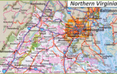 Map Of Northern Virginia - Ontheworldmap for Map Of Cities In Northern Virginia
