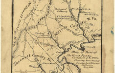 Map Of Part Of The Great Flat-Top Coal-Field Of Va. &amp; W. Va within Coal Mines in West Virginia Map