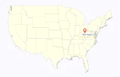 Map Of Point Pleasant City, West Virginia – Thong Thai Real with regard to Point Pleasant West Virginia Map