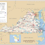 Map Of The Commonwealth Of Virginia, Usa   Nations Online Project Within Map Of Virginia With Major Cities