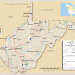 Map Of The State Of West Virginia, Usa   Nations Online Project For Morgantown West Virginia On A Map