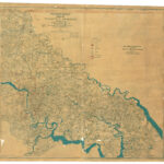 Map Of The Vicinity Of Richmond And Part Of The Peninsula Throughout Richmond Virginia Civil War Map