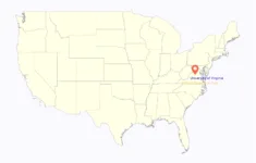 Map Of University Of Virginia Cdp – Thong Thai Real with University of Virginia Location Map