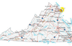 Map Of Virginia - Cities And Roads - Gis Geography with regard to Virginia Map With Cities And Towns