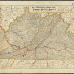 Map Of Virginia, West Virginia And Ohio : Showing Norfolk And Pertaining To Map Virginia And West Virginia