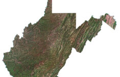 Map Of West Virginia - Cities And Roads - Gis Geography regarding Google Map of West Virginia