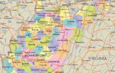 Map Of West Virginia - Detailed West Virginia Map With Cities for Map Of W Virginia Cities