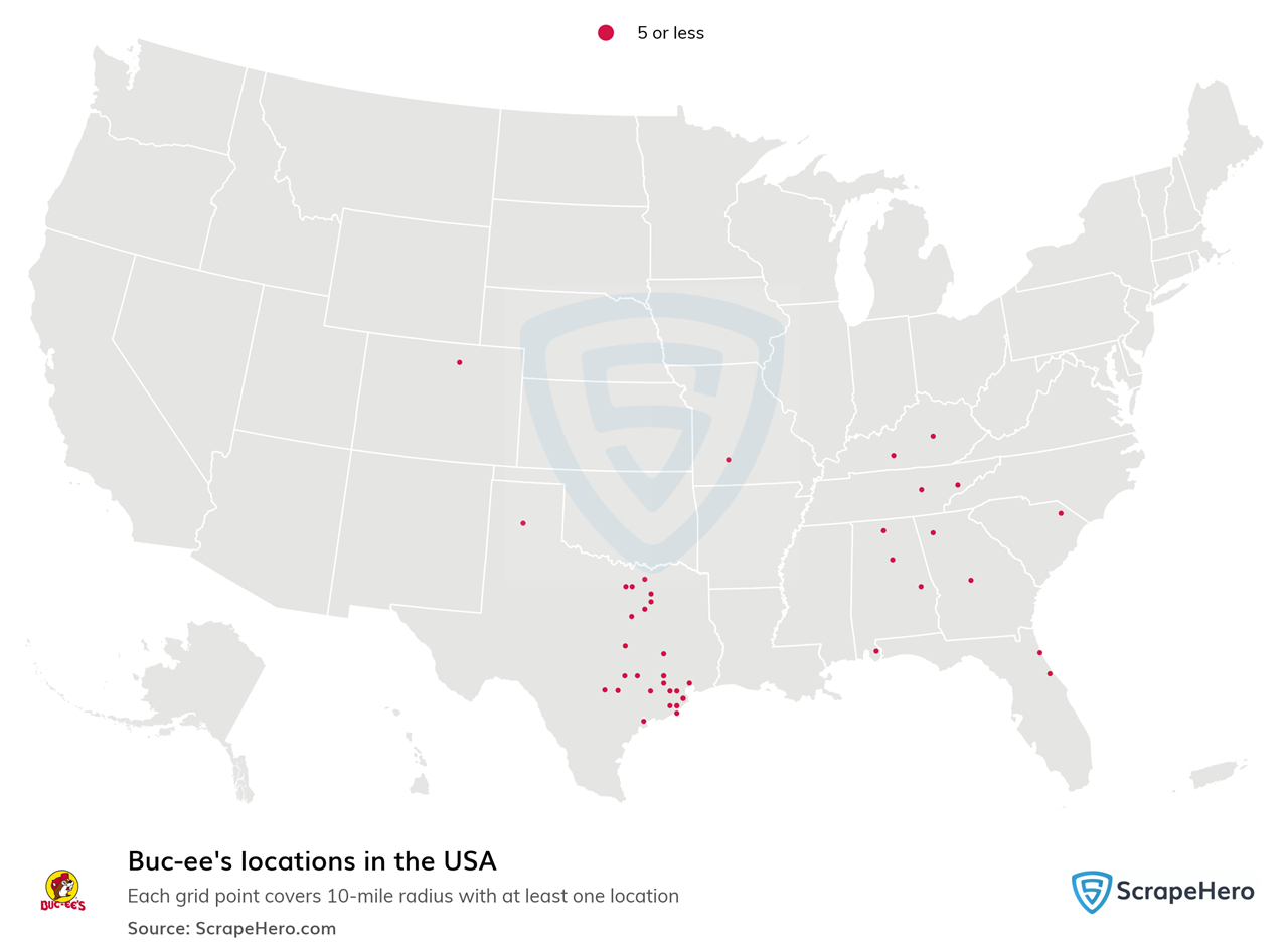 Map Showing All 50 Buc-Ee&amp;#039;S Locations In The Us - Brilliant Maps with Buc Ee Virginia Map