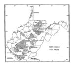 Map Showing The Fourteen Coalfields Of West Virginia | Library Of Pertaining To West Virginia Coal Mines Map