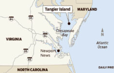 Map: Tangier Island In Virginia – Daily Press intended for Map Of Tangier Island Virginia