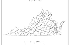 Maps Of Virginia intended for Map Of Virginia County Lines