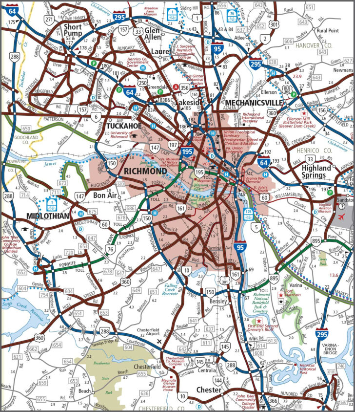 Virginia Dot Road Conditions Map