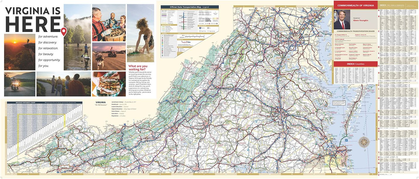 Maps | Virginia Department Of Transportation regarding Virginia Truck Restricted Routes Map