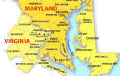 Maryland Dc Virginia Map - Map Of Dc Maryland And Virginia in Map of Maryland DC and Virginia