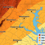 Maryland, Virginia, D.c. Fall Foliage Report: Peak Still A Couple Within Fall Leaf Color Map Virginia