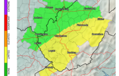 Mcdowell County Under State Of Emergency, Several Southern Schools with Flooding In West Virginia Map