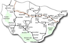 Mcdowell County Wv with Map of Mcdowell County West Virginia