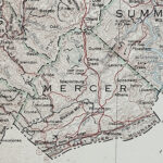 Mercer County (Wv) Communities   West Virginia Explorer Within Mercer County West Virginia Map