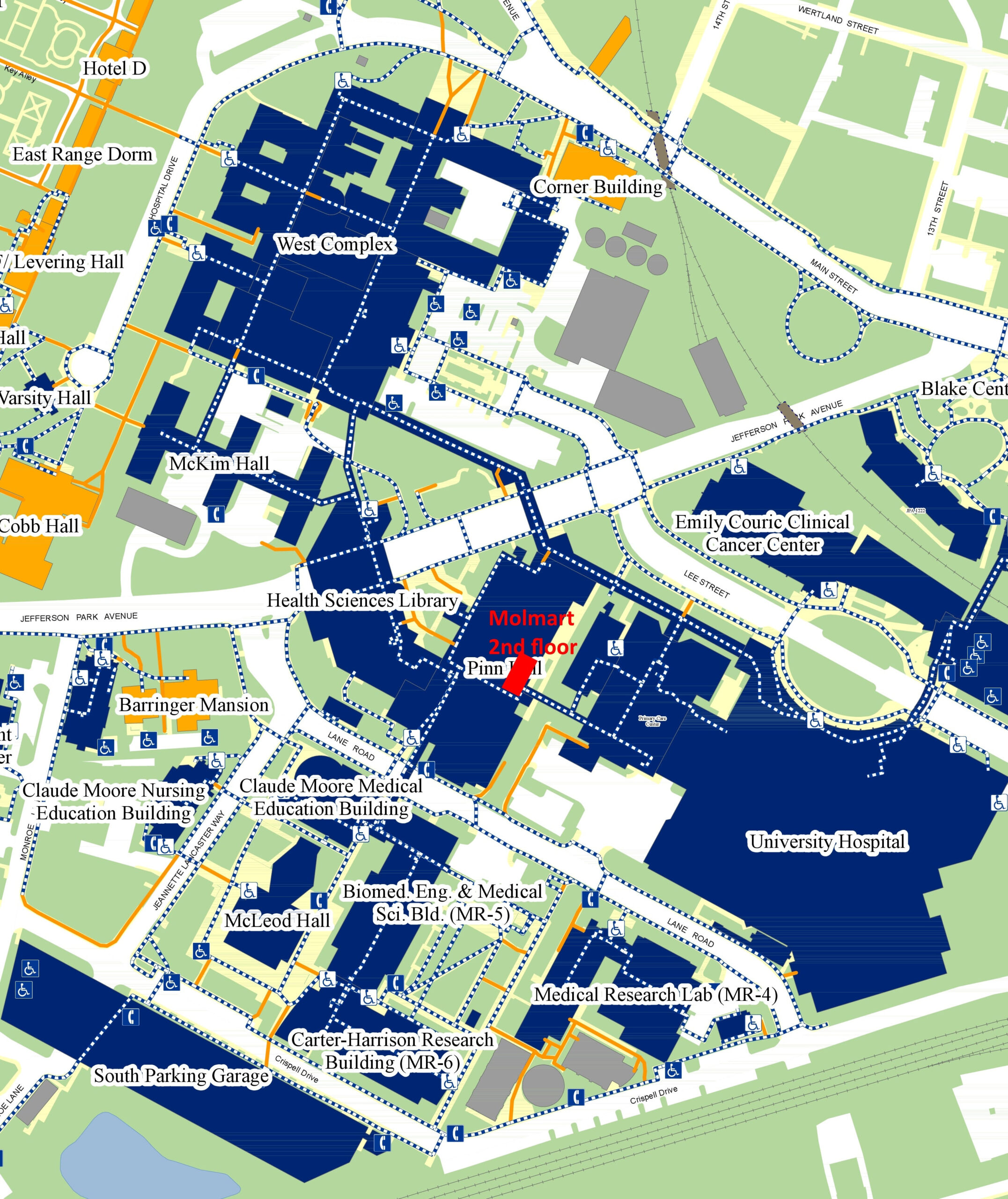 Molmart Map - Molmart regarding University Of Virginia Charlottesville Campus Map