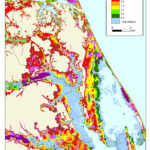 More Sea Level Rise Maps For Virginia For Topographic Map Of Virginia Beach