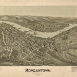 Morgantown, West Virginia 1897. | Library Of Congress Pertaining To Morgantown West Virginia On A Map