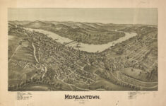 Morgantown, West Virginia 1897. | Library Of Congress pertaining to Morgantown West Virginia On A Map