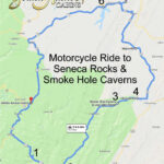 Motorcycle Rides In West Virginia   Seneca Rocks And Petersburg Throughout West Virginia Motorcycle Rides Map