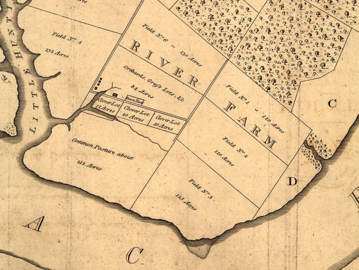 Map of Mount Vernon Virginia