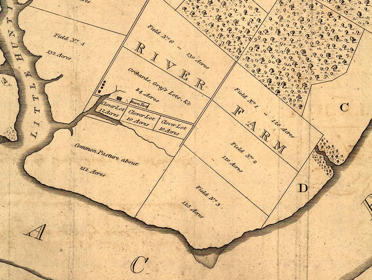 Mount Vernon, Virginia - 1801 - General Washington&amp;#039;S Farm - Old intended for Map Of Mount Vernon Virginia