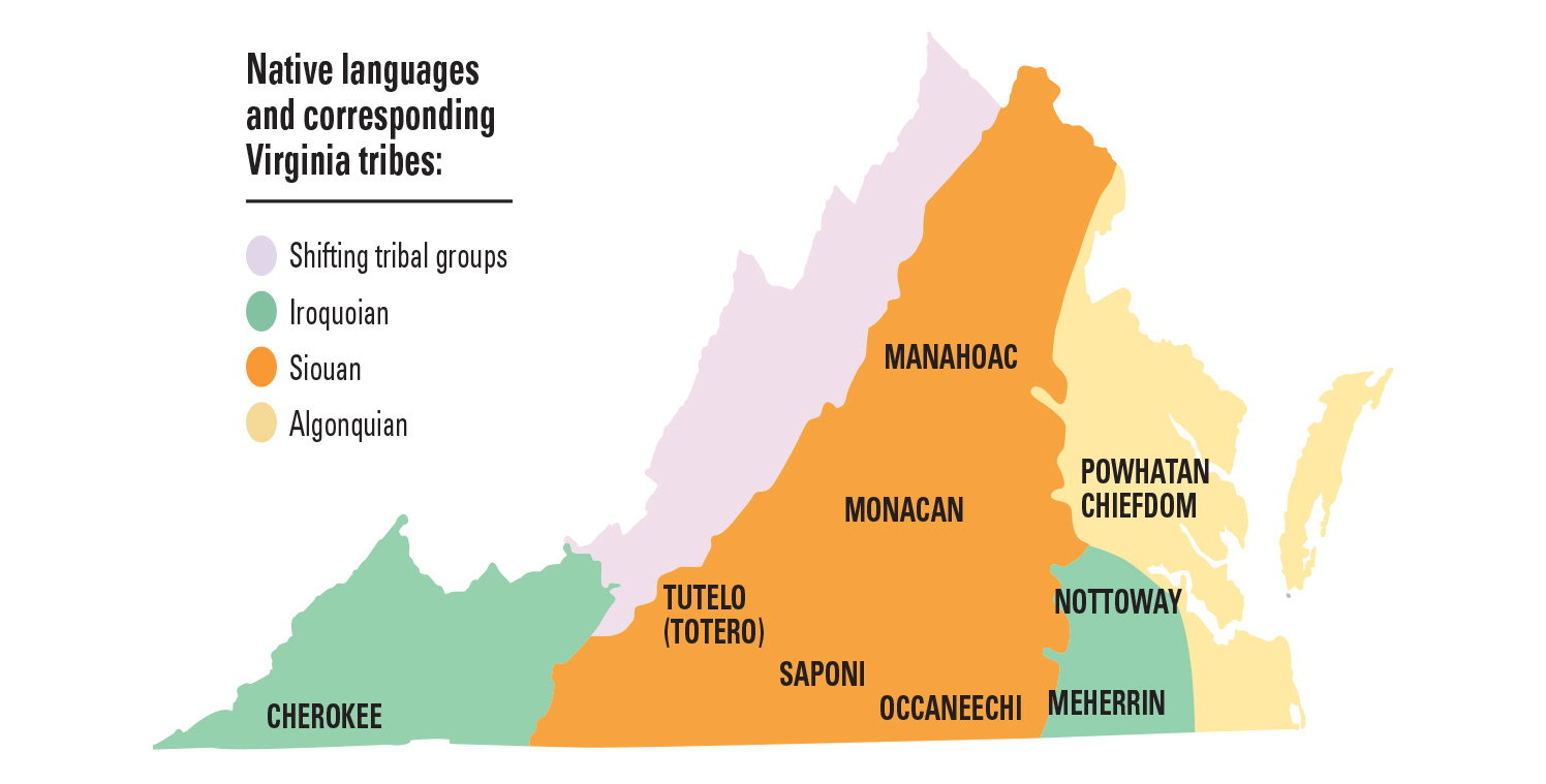 Native-Land.ca | Our Home On Native Land in Map of Virginia Indian Tribes